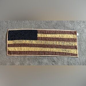 Vintage ‘Nancy’s Nook by Victorian Heart’ Country Bible Verse Flag Table Runner
